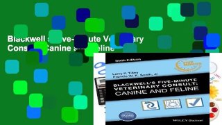 Blackwell s Five-Minute Veterinary Consult: Canine and Feline
