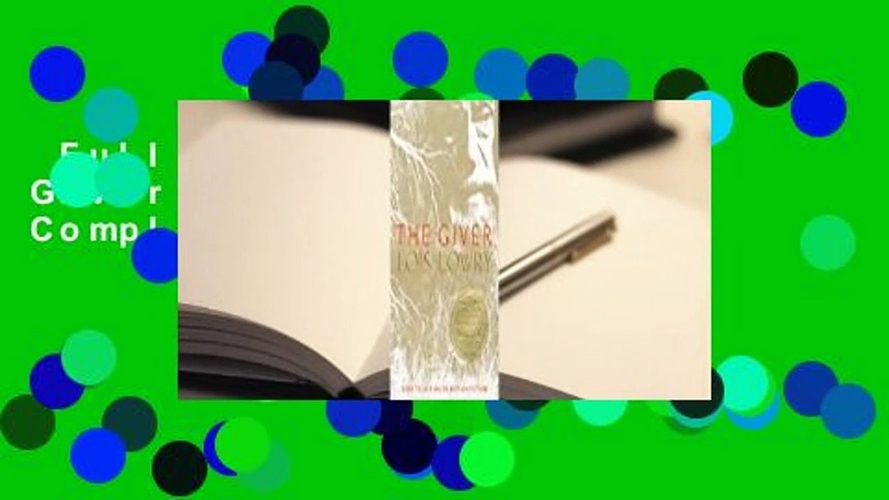 Full version  The Giver (The Giver, #1) Complete