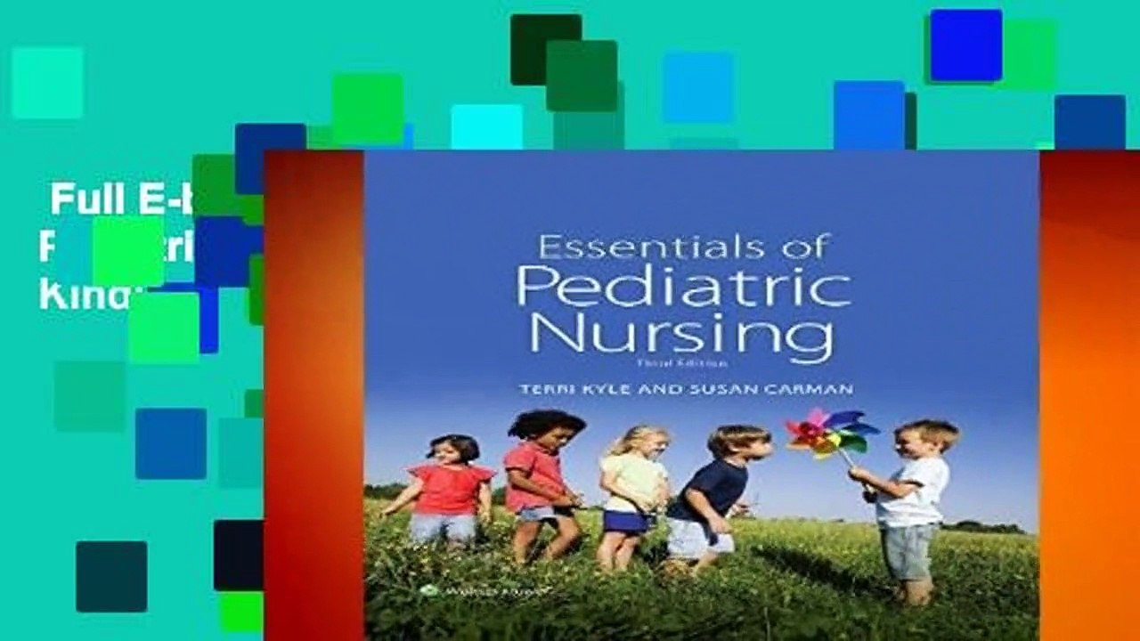 Full E-book  Essentials of Pediatric Nursing  F...