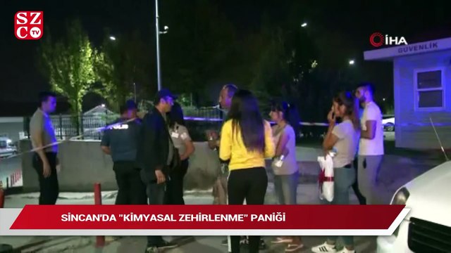 Sincan’da ‘kimyasal zehirlenme’ paniği