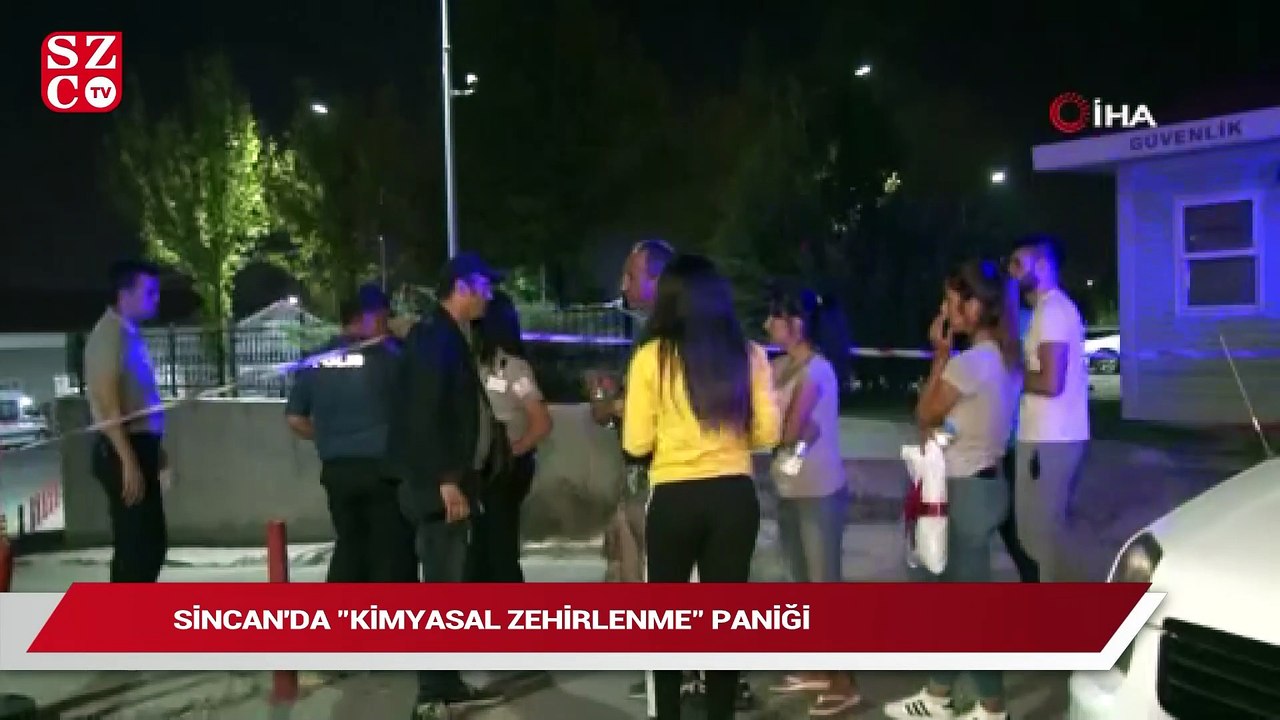Sincan’da ‘kimyasal zehirlenme’ paniği