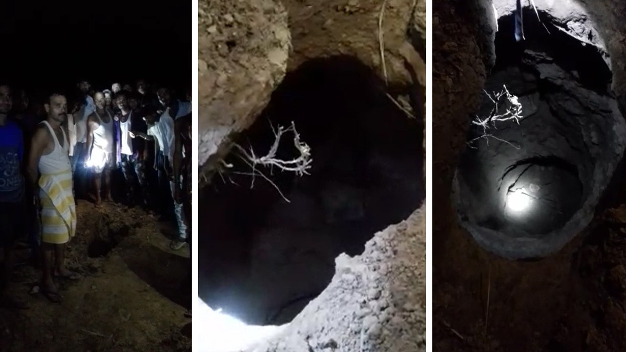 राजस्थान: आसमां से गिरा आग का गोला, खेत में हुआ 15 फीट गहरा गड्ढा