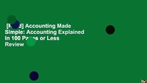 [Read] Accounting Made Simple: Accounting Explained in 100 Pages or Less  Review