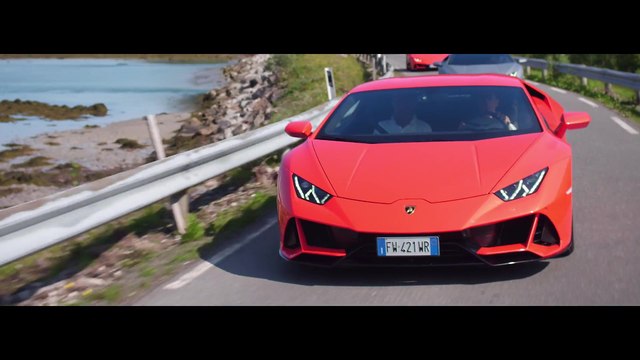 Lamborghini Avventura 2019 - A Huracán EVO expedition above the Arctic Circle to explore Norway's Lofoten Islands