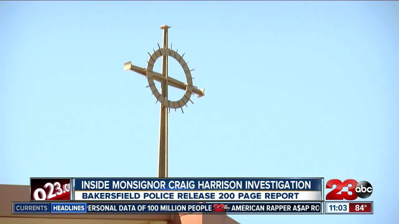 Bakersfield police release report on Monsignor Craig Harrison investigation