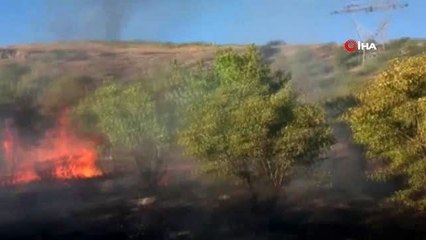 Sıcak hava Erzincan'da yangınları artırdı