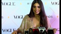 Bhumi Pednekar Hot Cleavage Show At Vogue Beauty Awards