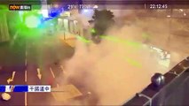 Hong Kong: Regardez les images des manifestants qui pointent des lasers sur la police pour empêcher la reconnaissance faciale - VIDEO