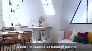 Des combles transformés en studio tout confort