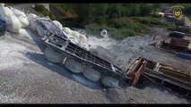 Un train de marchandises déraille en République Tchèque car... il roulait trois fois au-dessus de la vitesse maximale autorisée - VIDEO