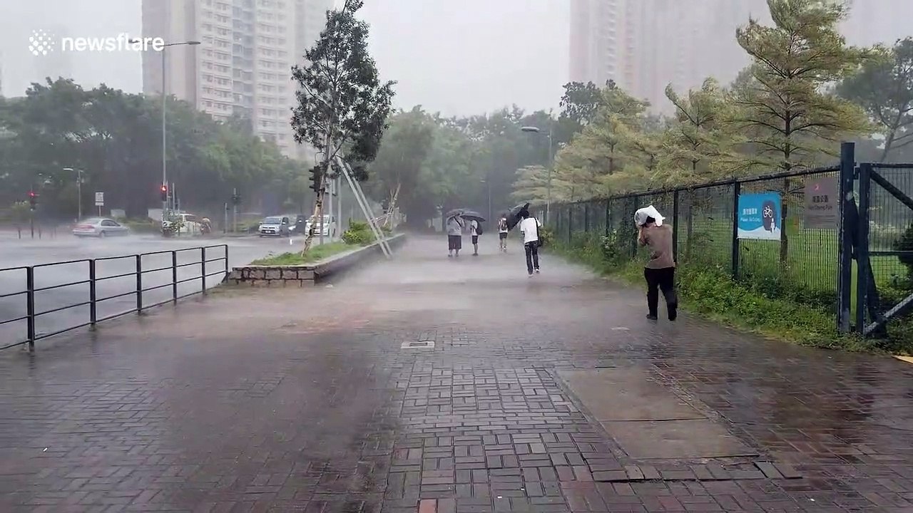 Hong Kong braces for Tropical Cyclone Wipha