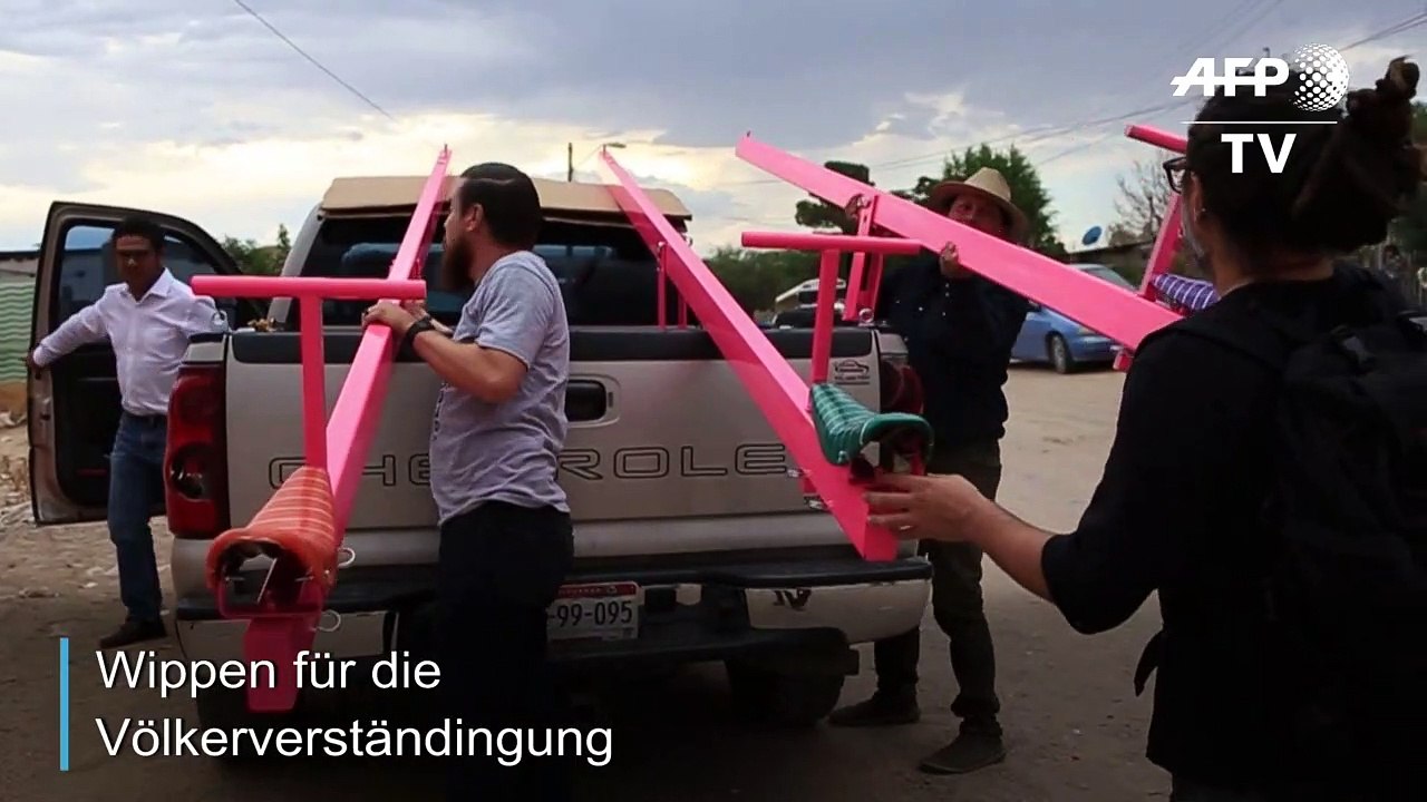 Wippen für die völkerverständigung