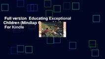 Full version  Educating Exceptional Children (Mindtap Course List)  For Kindle