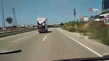 Bursa’da tehlikeli yolculuk