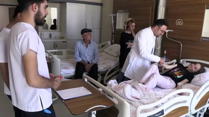 Van'daki Ramotoloji Merkezi çocuk hastaların umudu oldu