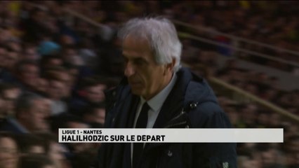 Vahid Halilhodžić sur le départ