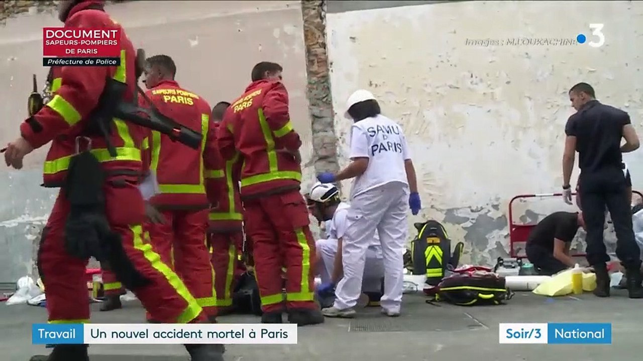 Paris : un nouvel accident de chantier fait un mort