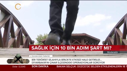 Sağlıklı yaşam için günde 10 bin adım mı atmalı?
