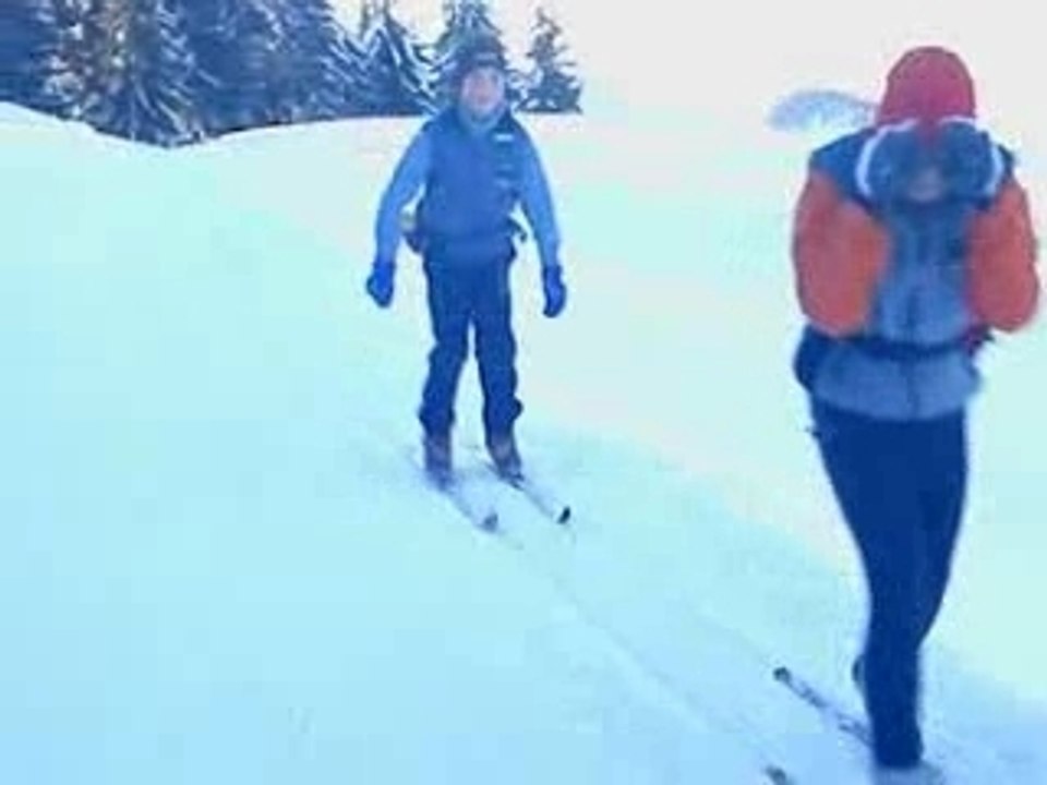 Entraînement au ski de fond