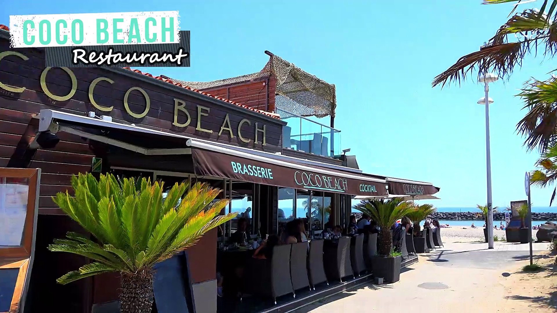 Restaurant COCO BEACH - Plage du Môle au CAp d'Agde - Vidéo Dailymotion