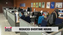 Workers at SMEs with at least 300 employees see reduced overtime hours