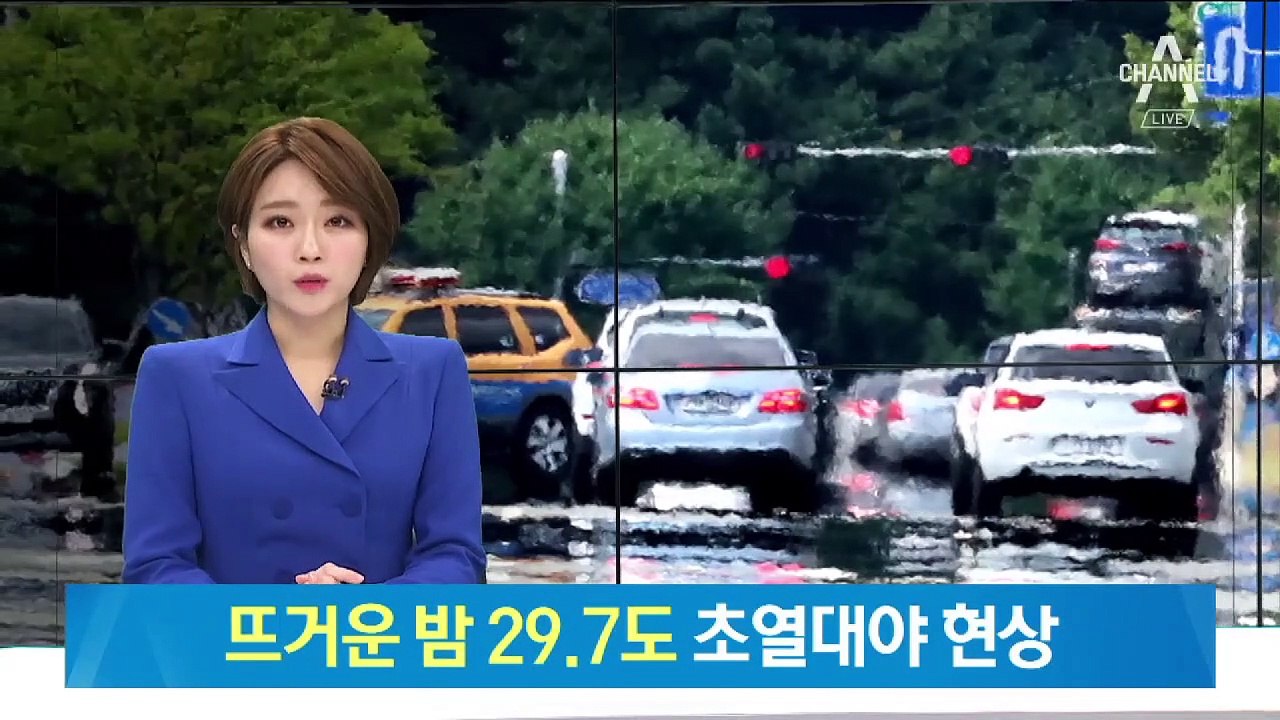 29.7도 열대야에 잠 설치는 강릉…야간 해수욕장 ‘북적’