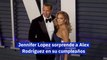Jennifer Lopez sorprende a Alex Rodríguez en su cumpleaños