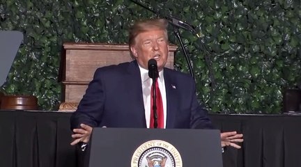 فيديو لنائب أميركي مسلم يقاطع كلمة ترامب في فرجينيا اعتراضاً على العنصرية