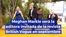 Meghan Markle será la editora invitada de la revista British Vogue en septiembre