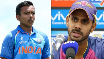 Prithvi Shaw Gets Support From Manoj Tiwary || Oneindia Telugu