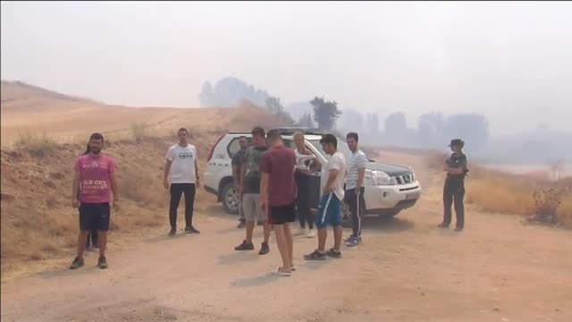 El fuego arrasa 1500 hectáreas en Cuenca