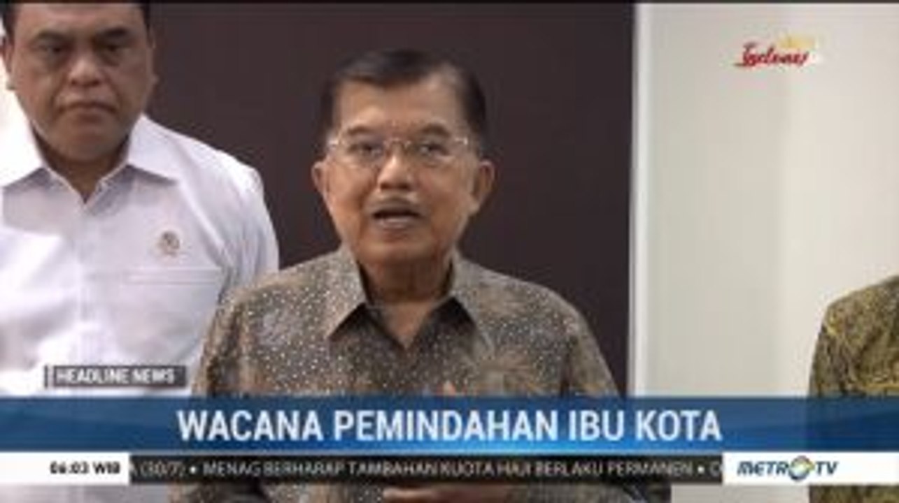 JK: Butuh Pengkajian soal Pemindahan Ibu Kota
