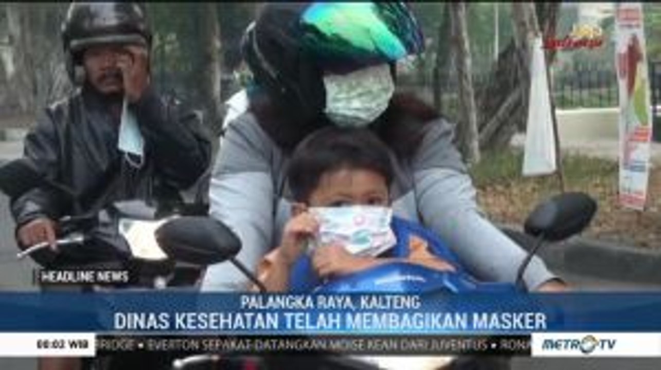 Dampak Kebakaran Lahan, 1.642 Warga Palangka Raya Terkena ISPA