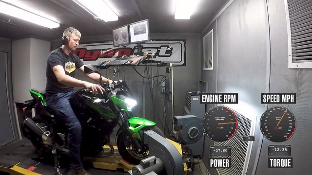 2019 Kawasaki Z400 Dyno Test