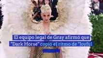 Katy Perry pierde demanda, señalan a 'Dark Horse' como plagio
