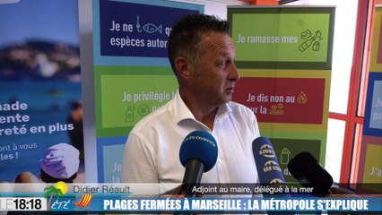 Plages fermées à Marseille : la Métropole s'explique