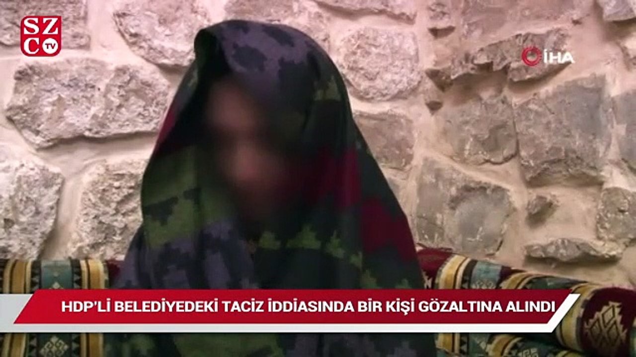 HDP’li belediyedeki taciz iddiasında bir kişi gözaltına alındı