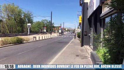 Aubagne : deux individus ouvrent le feu en pleine rue, aucun blessé