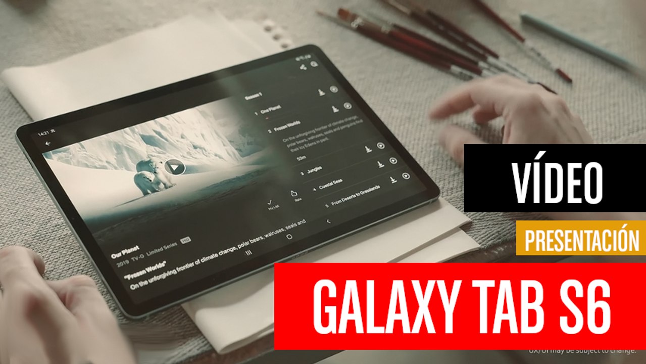 Samsung Galaxy Tab S6, la mejor tablet Android...