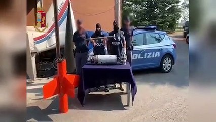 Torino - Operazione Matra, sequestrato sistema di guida per missile (31.07.19)