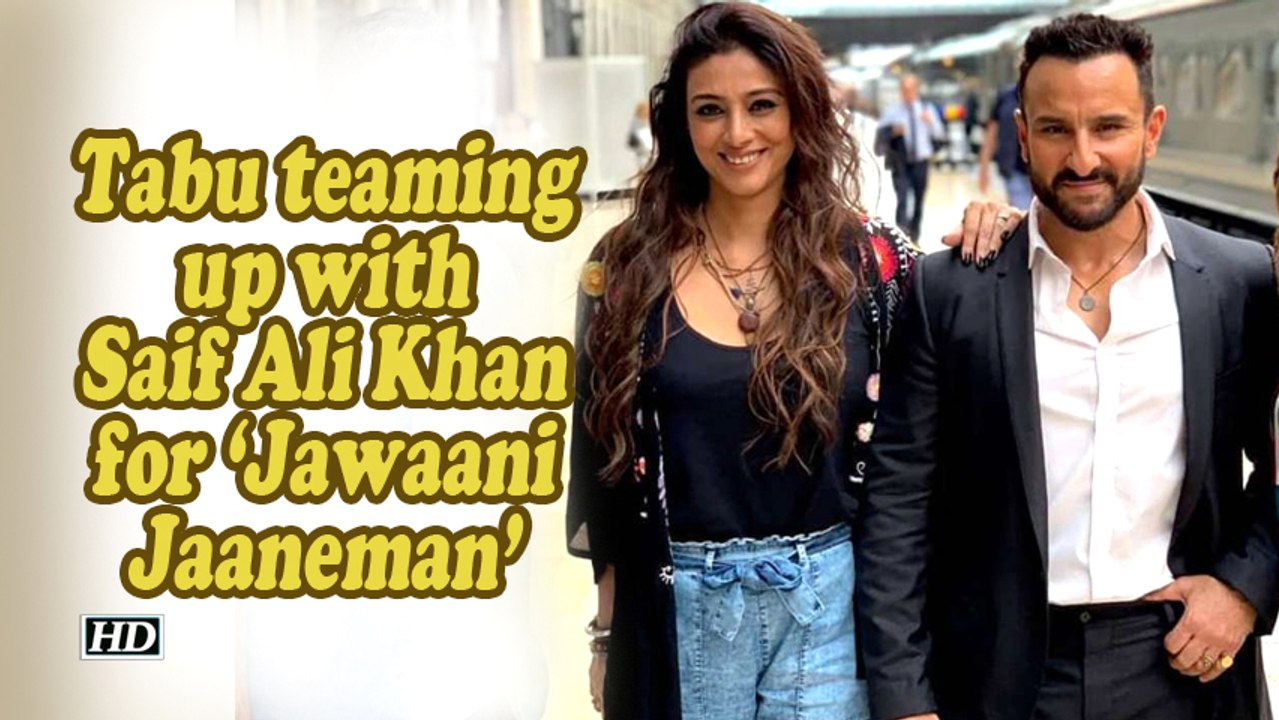 Tabu teaming up with Saif Ali Khan for ‘Jawaani Jaaneman’
