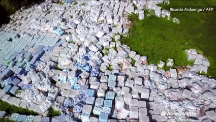 Tens of thousands of FEMA water bottles for hurricane victims discovered unopened in farmland
