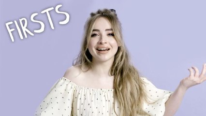 Sabrina Carpenter Shares Her Firsts