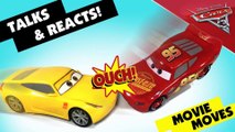 CARS 3 CRUZ RAMIREZ Movie Moves Talking Motion Interactive Toy Unboxing Keith's Toy Box