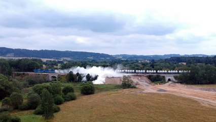 Derailment Caught by Drone