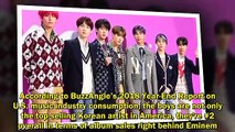 [BTS NEWS] BTS is the 2nd-highest album selling artist in America in 2018