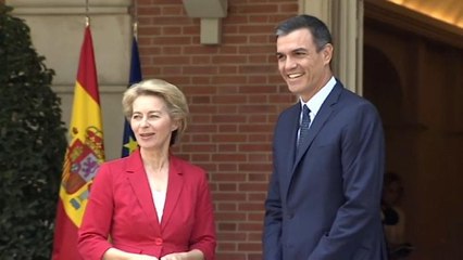 Von der Leyen Madridban