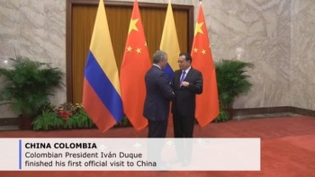 Colombian president says visit to China was instrumental to boost exports