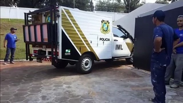 Baleado no Riviera: Corpo de Matheus Henrique Mattoso Amaro é encaminhado ao IML