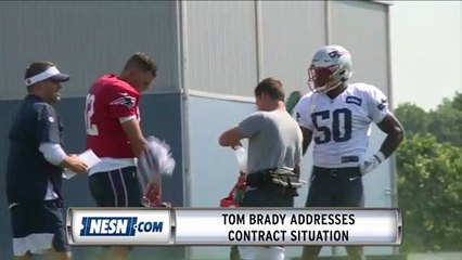 Tom Brady Has Fun With Questions About Expiring Contract